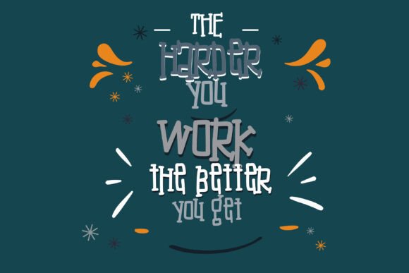 Neuropathy Font PNG with transparent background - Preview 1