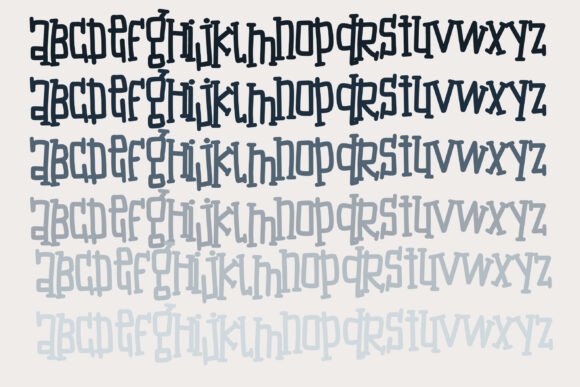 Neuropathy Font PNG with transparent background - Preview 3