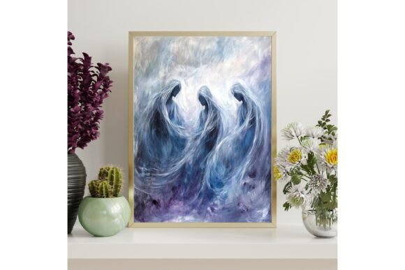 Norns Fate Goddesses Printable Wall Art