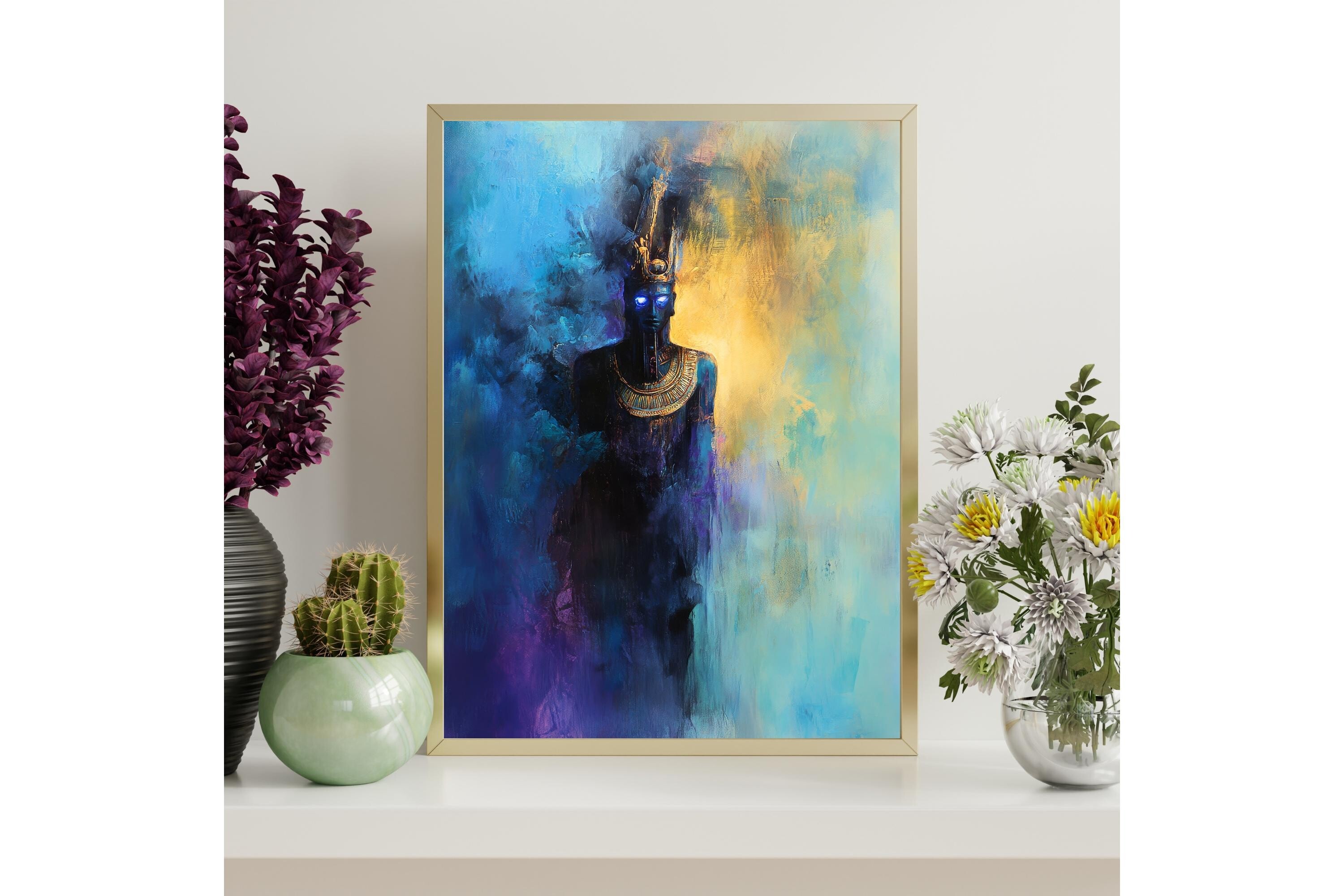 Osiris Wall Art Print - Printable Decor