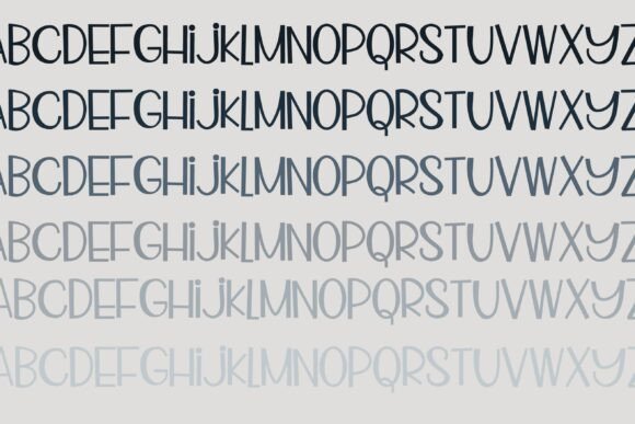 Outlandish Font PNG with transparent background - Preview 5