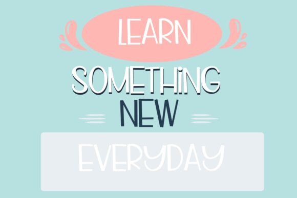 Outlandish Font PNG with transparent background - Preview 6