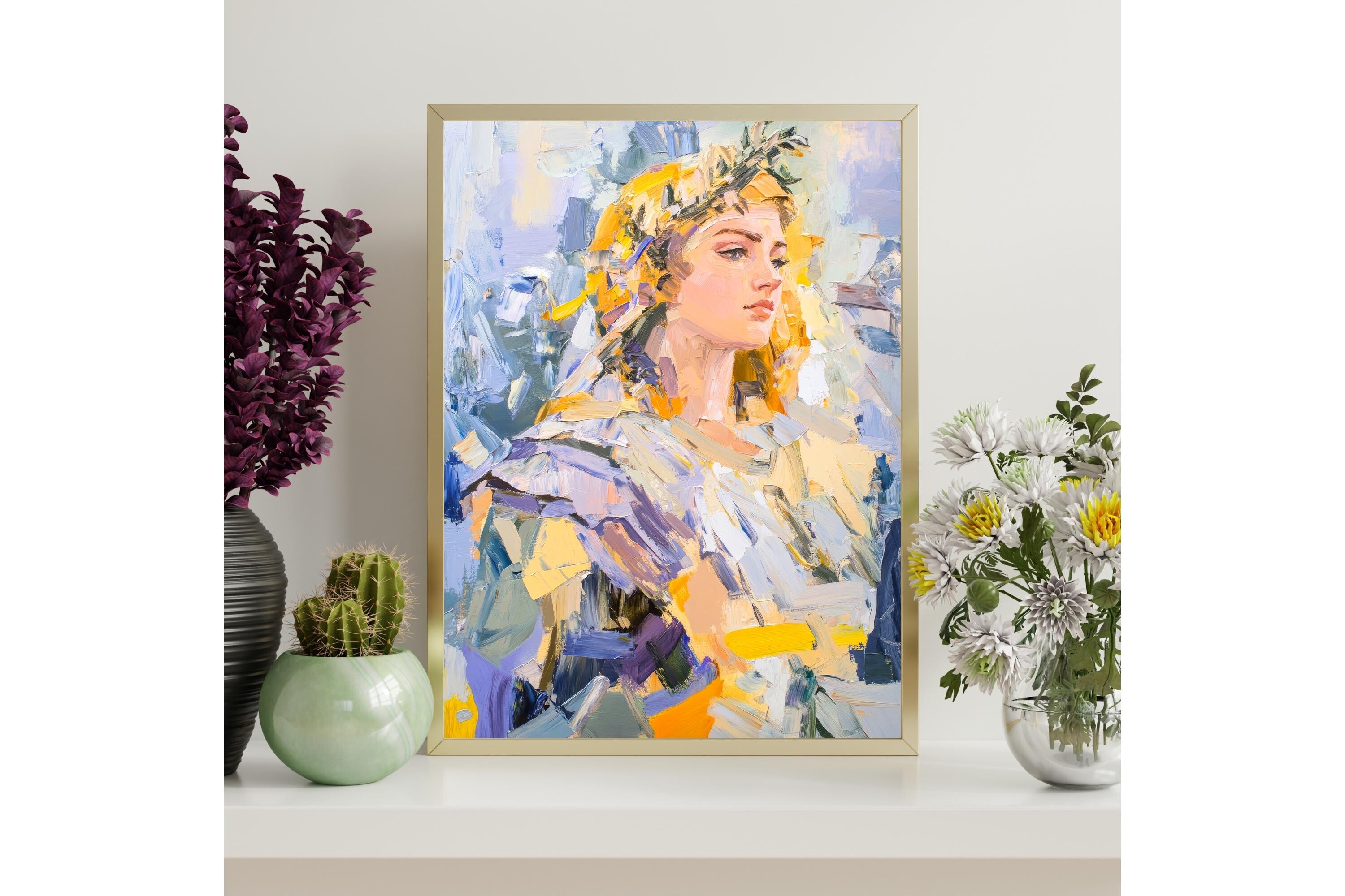 Owl Athena Printable Wall Art