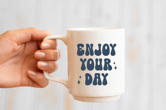 Paper Groovy Font PNG with transparent background - Preview 2