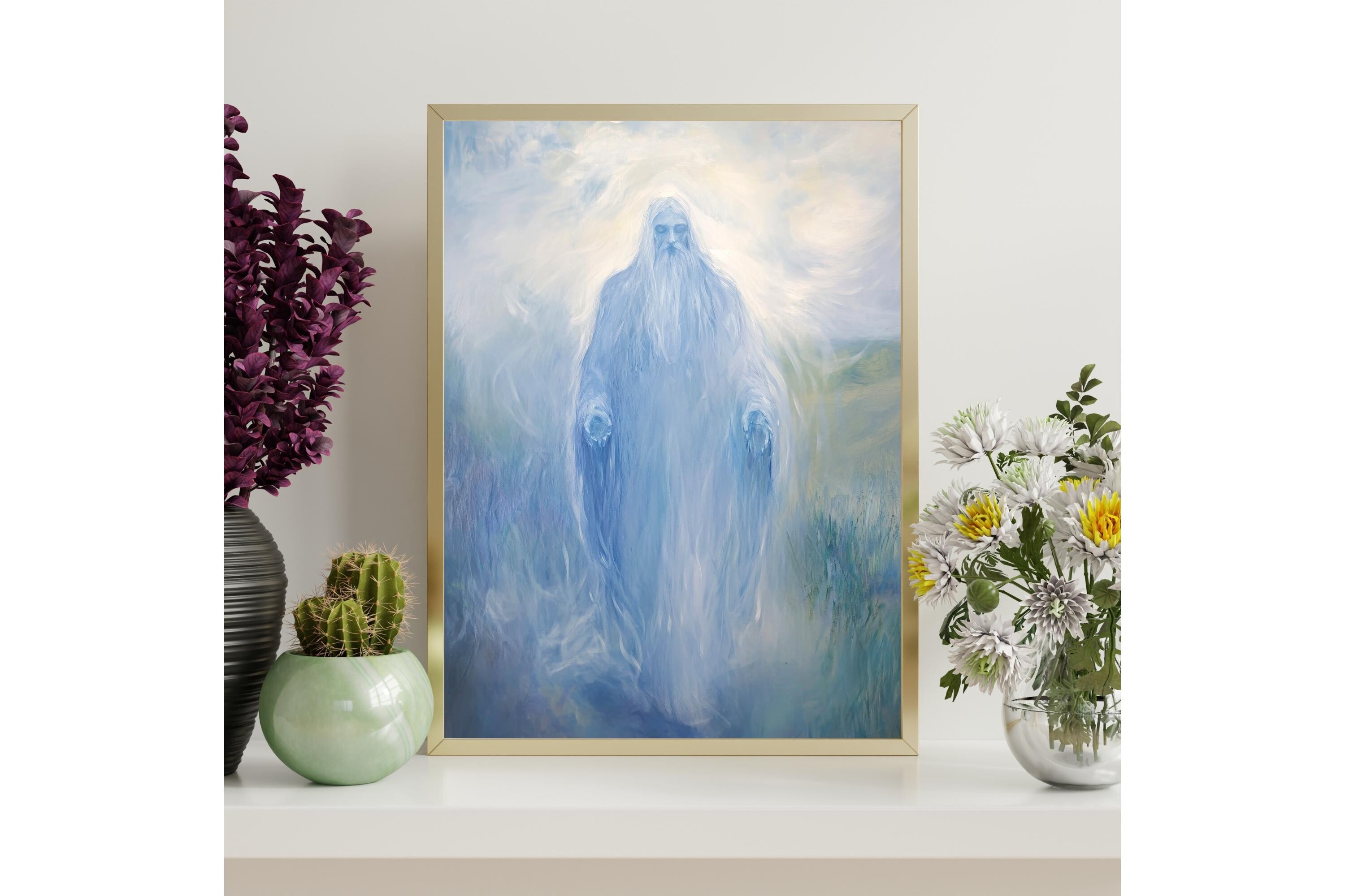 Printable Death God Wall Art