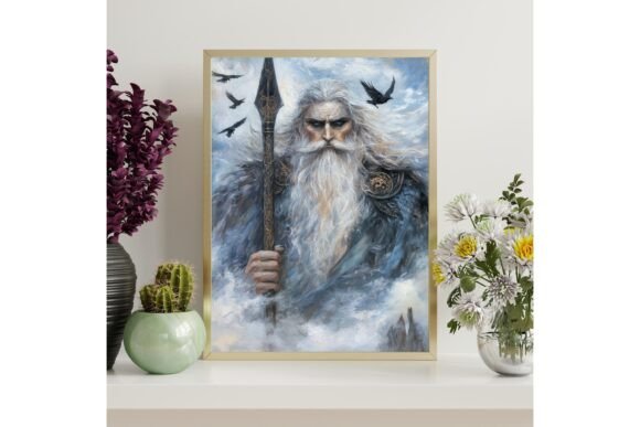 Printable Odin Allfather Wall Art