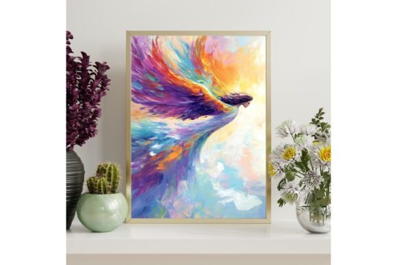 Rainbow Goddess Printable Wall Decor