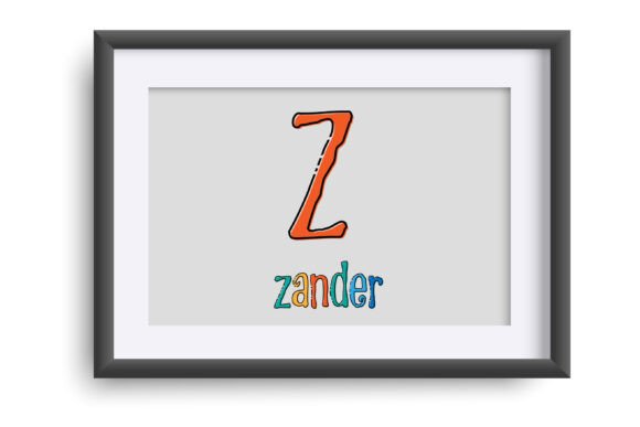 Rainbow Smash Font PNG with transparent background - Preview 3
