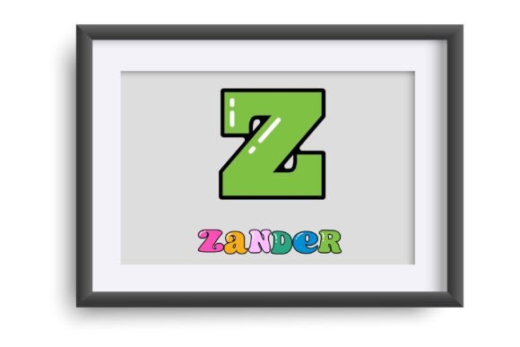Rainbow Toonz Font PNG with transparent background - Preview 3