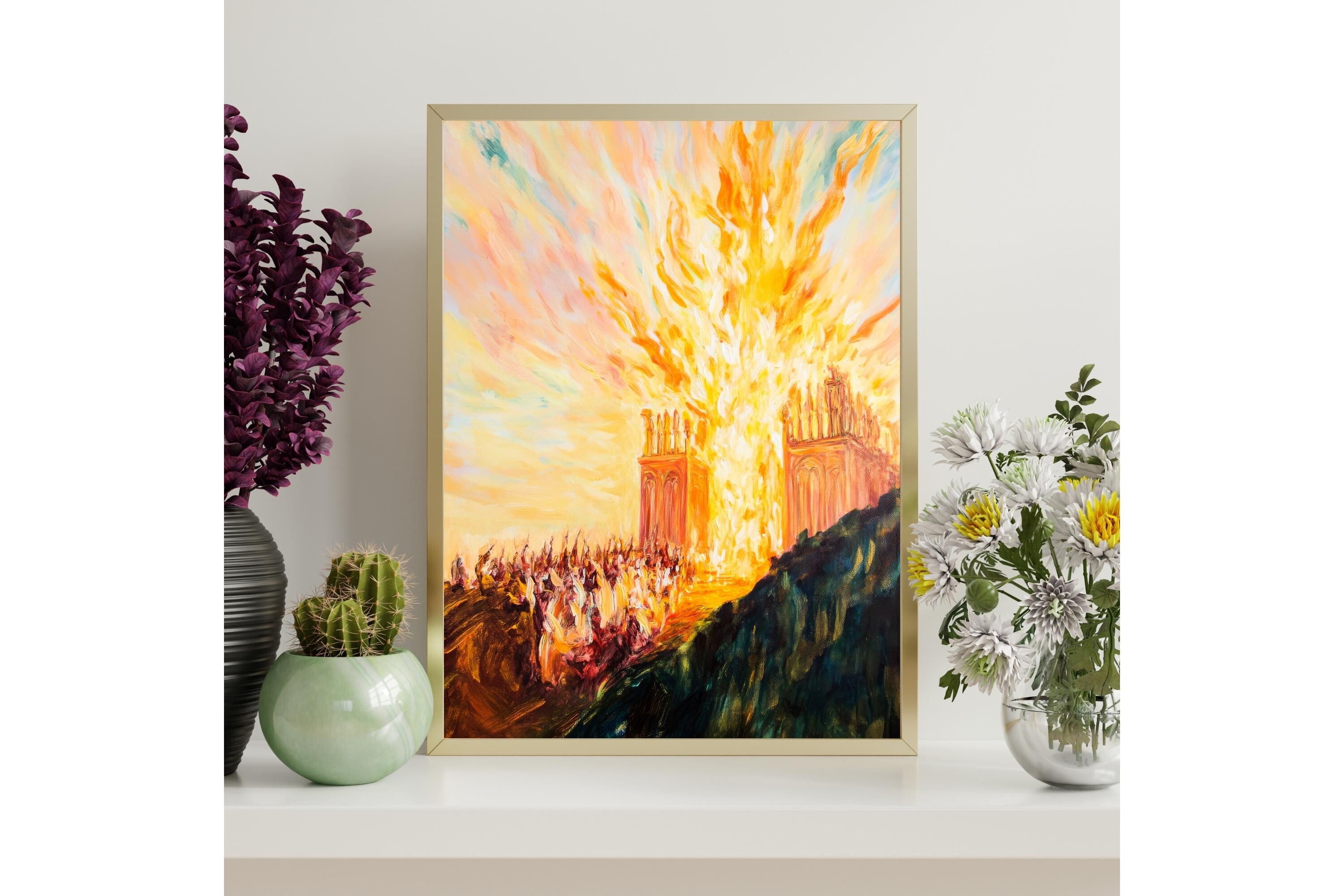 Valhalla Flame Hall Wall Art