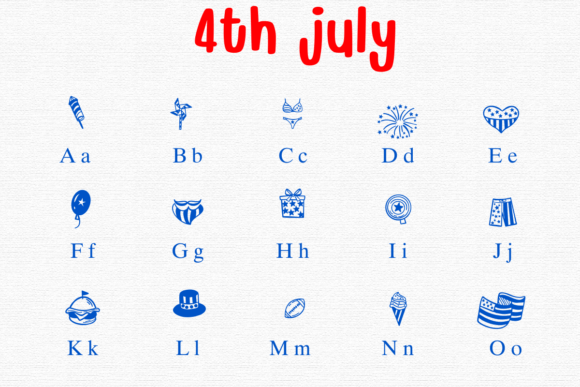 4th July Font - Preview 1