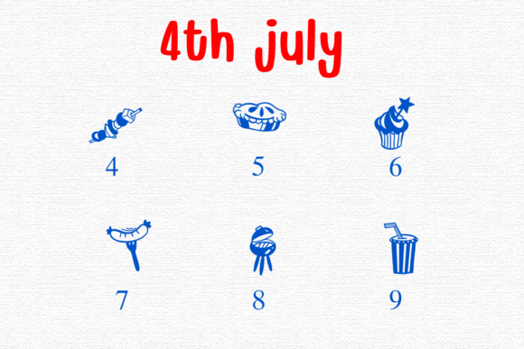 4th July Font - Preview 3