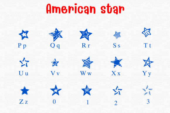American Star Font - Preview 2
