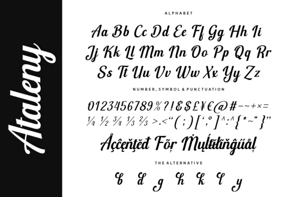 Ataleny Font - Preview 3