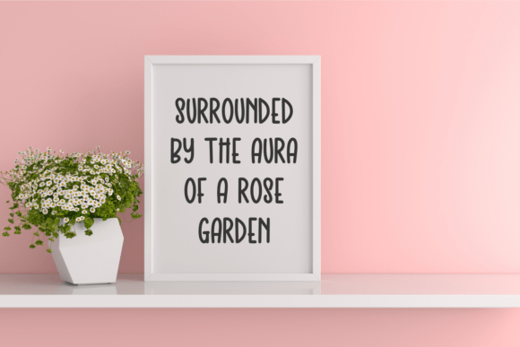 Aura Rose Font - Preview 1