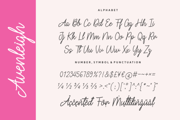 Avenleigh Font - Preview 4