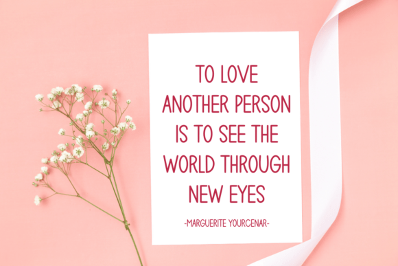 Banner Heart Font - Preview 3