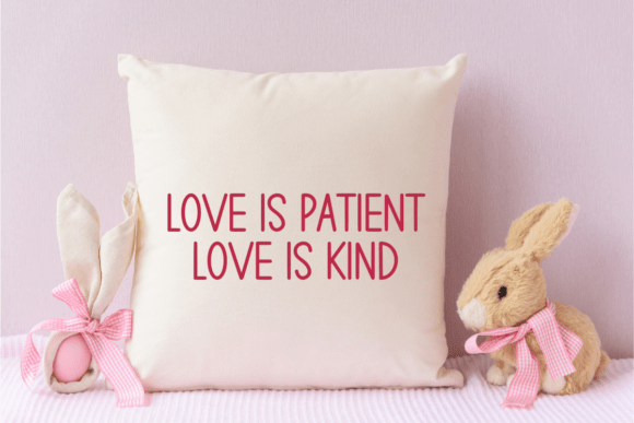Banner Heart Font - Preview 5