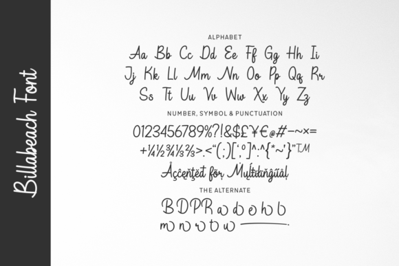 Billabeach Font - Preview 3