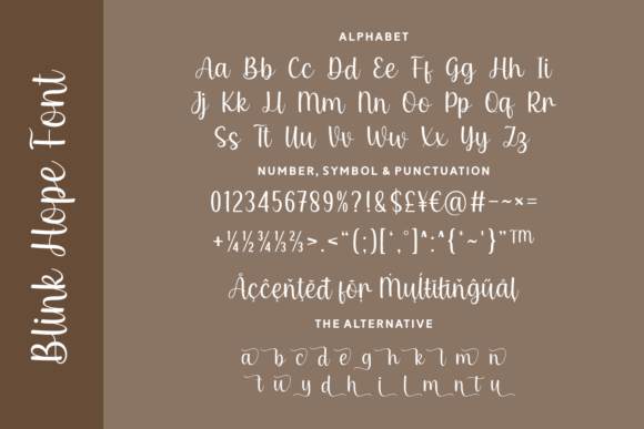 Blink Hope Font - Preview 4
