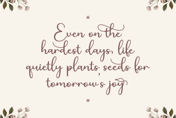 Bonalique Font - Preview 2
