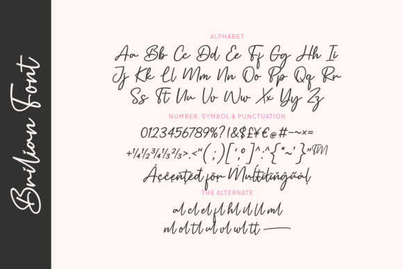 Brilian Font - Preview 3