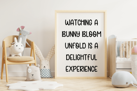 Bunny Bloom Font - Preview 1