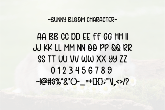 Bunny Bloom Font - Preview 5