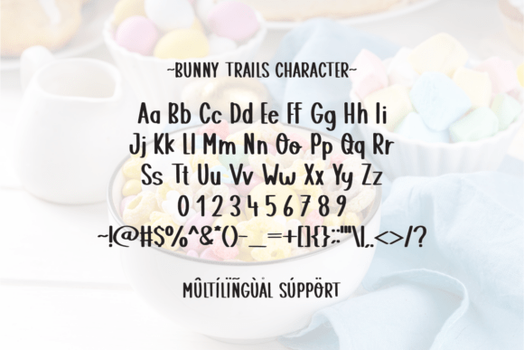 Bunny Trails Font - Preview 5