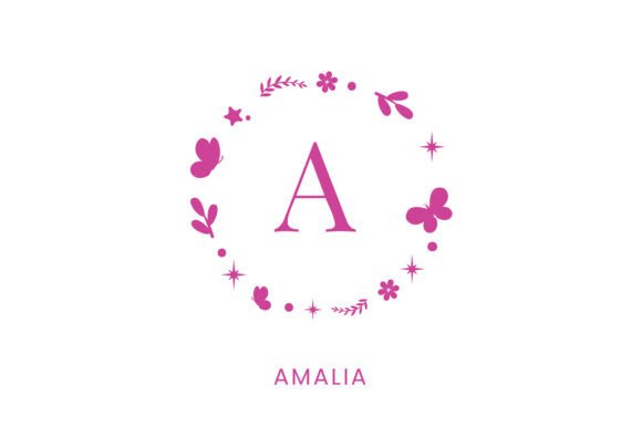 Circle of Butterfly Font - Preview 2