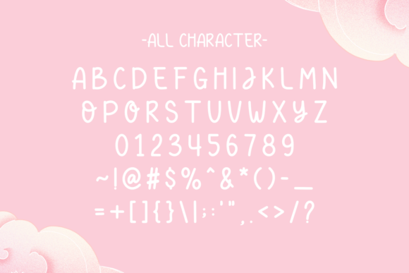 Cloud Dreams Font - Preview 1