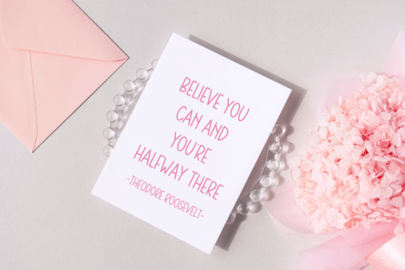Color Cute Font PNG with transparent background - Preview 3