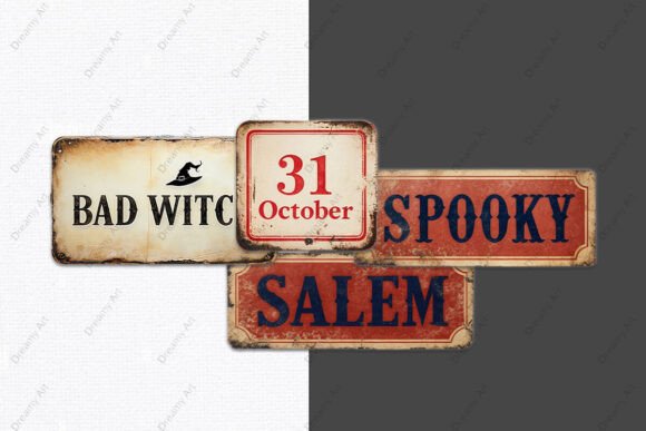 Creepy Tickets Printable Scary Halloween Graphic Illustrations By Dreamy Art