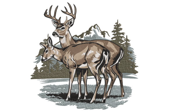 Deer Couple