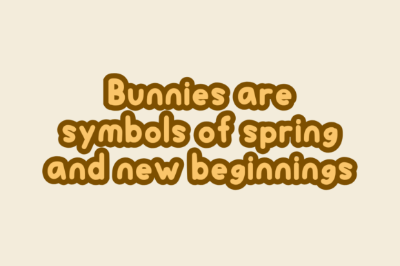 Doodle Bunny Font - Preview 2