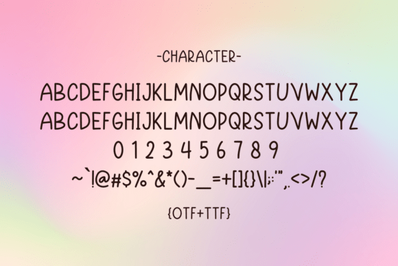 Dreaming Nebula Font - Preview 2