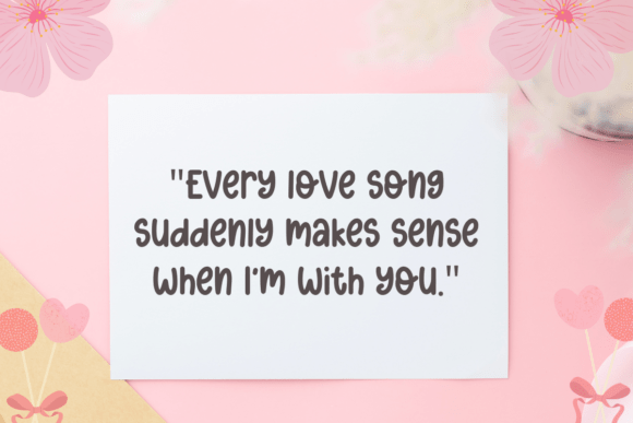 Element Romance Font - Preview 3