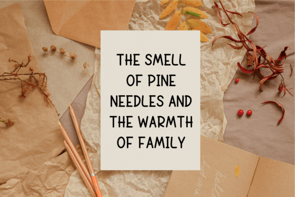 Farmhouse Holiday Font - Preview 3