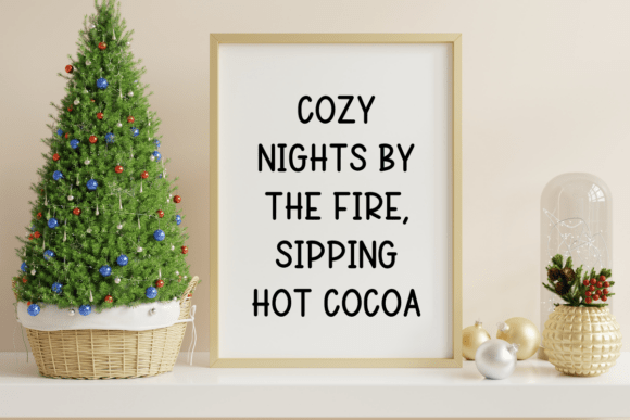 Farmhouse Holiday Font - Preview 4