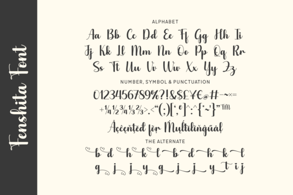 Fenshita Font - Preview 3