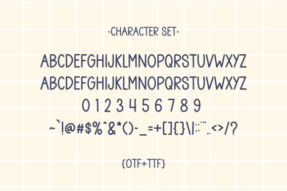 Flower Groovy Font PNG with transparent background - Preview 2