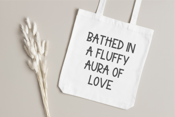 Fluffy Aura Font - Preview 4