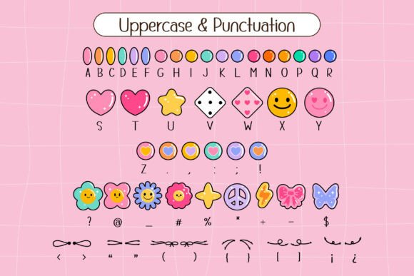 Friendship Bracelet Font - Preview 2
