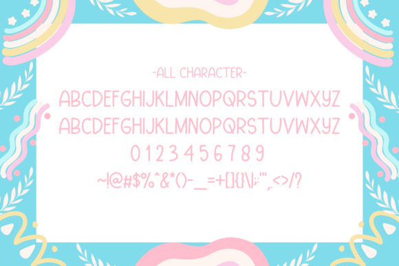 Funky Dreams Font PNG with transparent background - Preview 1