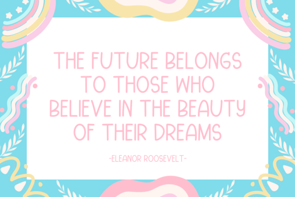 Funky Dreams Font PNG with transparent background - Preview 2