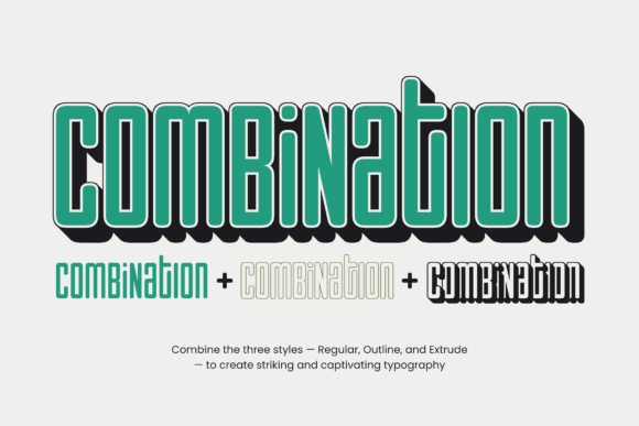 Gridpact Font PNG with transparent background - Preview 1