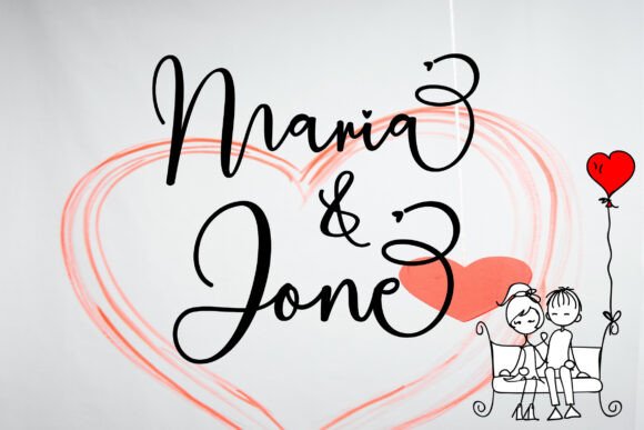 Heather Font - Preview 1