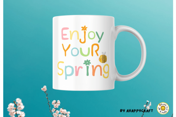 Hello Spring Font - Preview 3