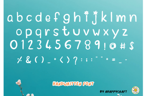 Hello Spring Font - Preview 5