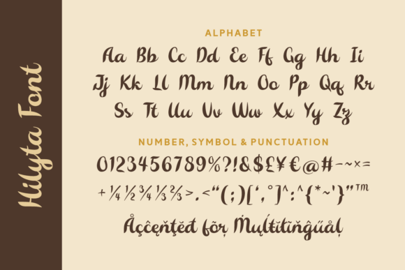 Hilyta Font - Preview 3